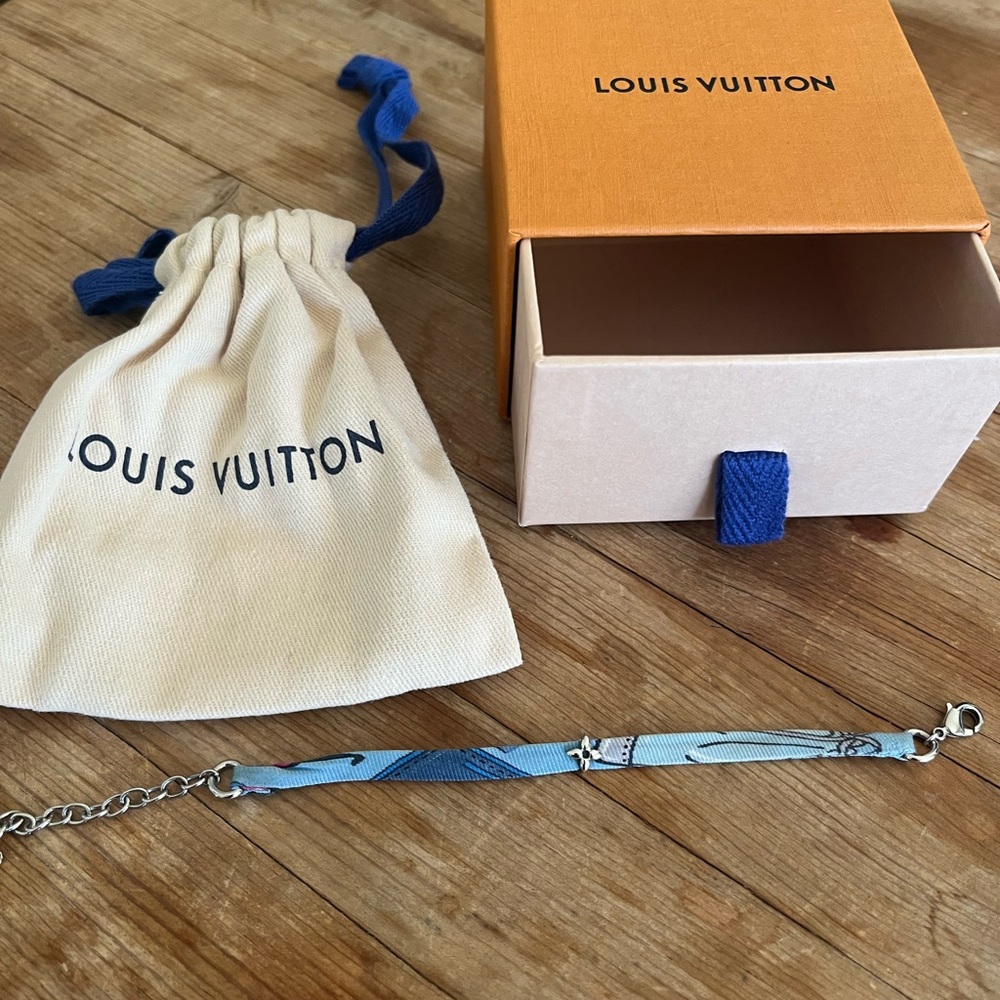 Louis Vuitton Blue Bracelet
